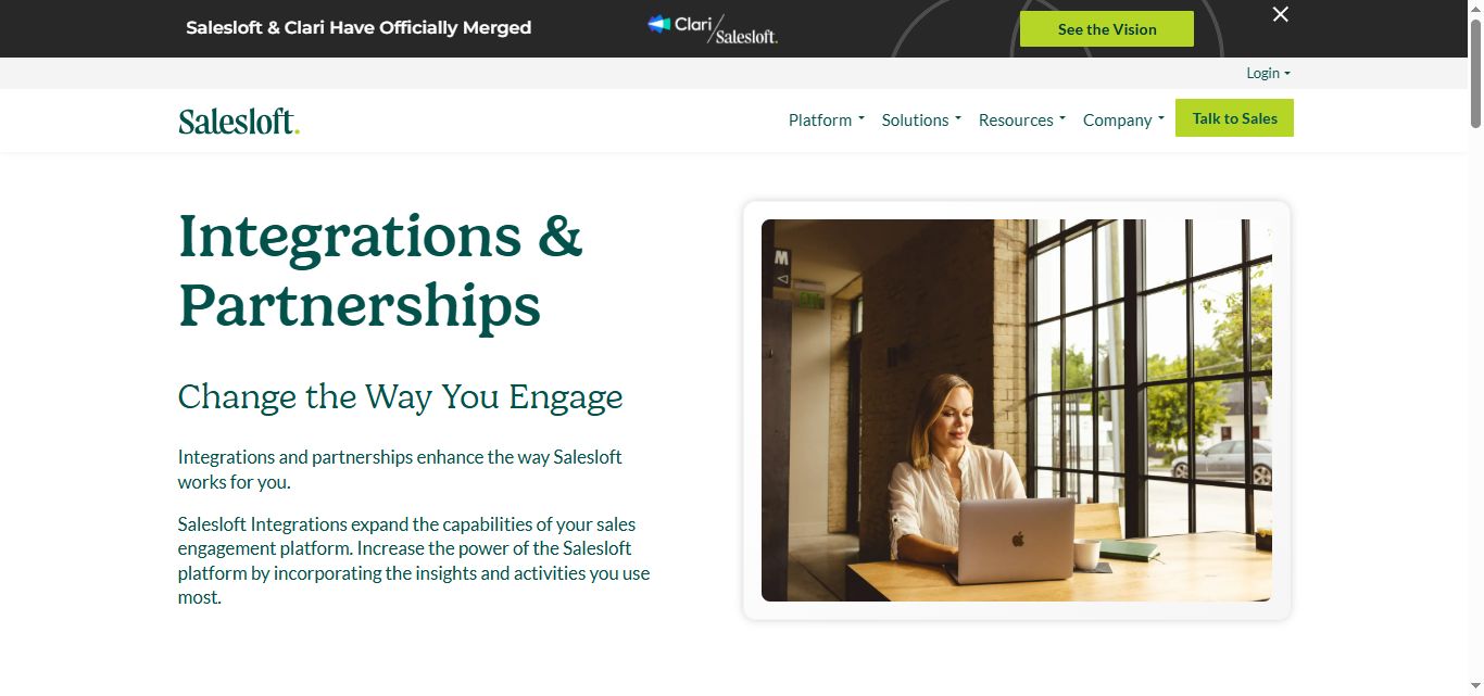 SalesLoft integrations