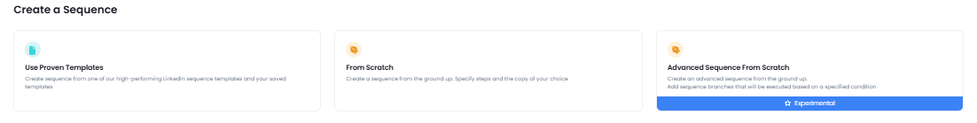 SalesRobot template sequence