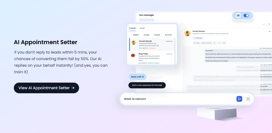 AI Appointment Setter feature