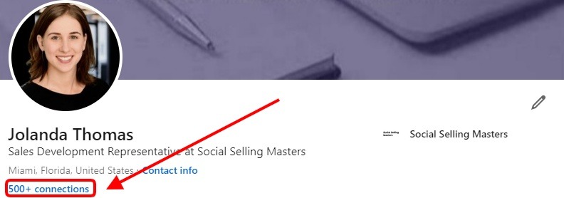 second method to see all your connections. 