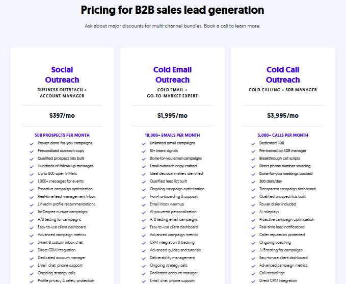 cleverly social selling lead gen plans