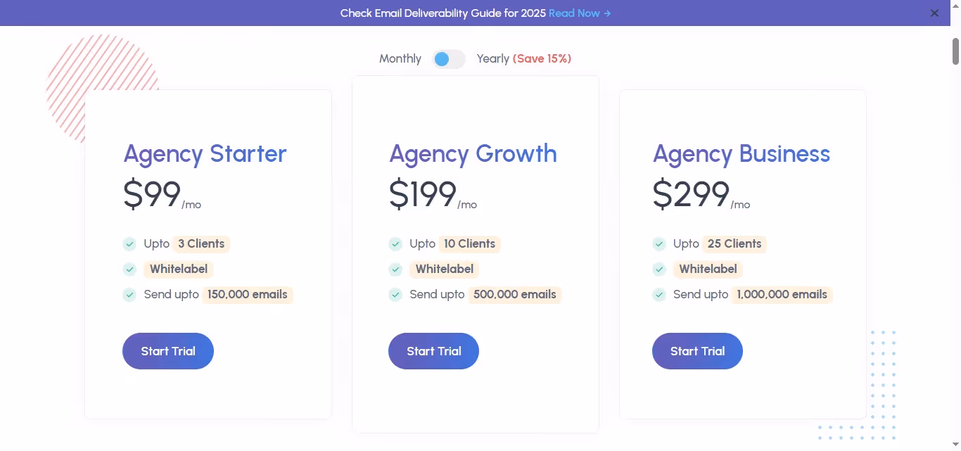 SalesBlink whitelabel plan