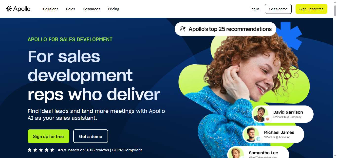 Apollo sequences homepage