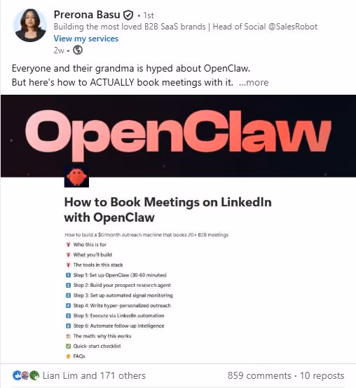 viral linkedin article