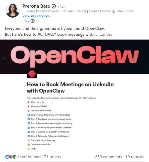 viral linkedin article