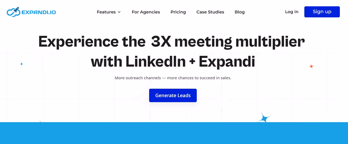 Expandi homepage