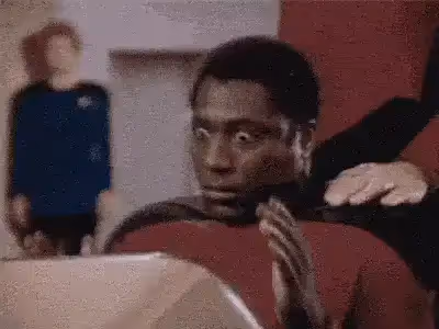 Star Trek man going insane from spam