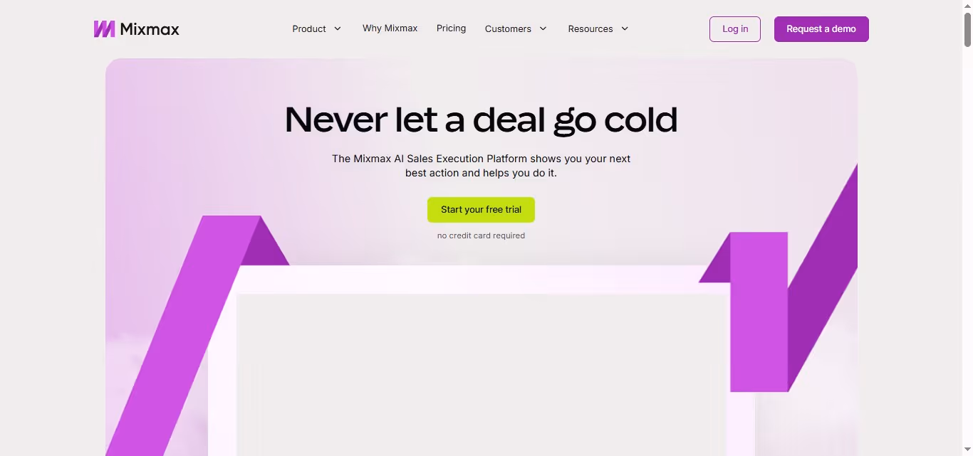 mixmax home page