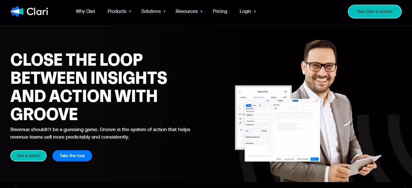 groove home page