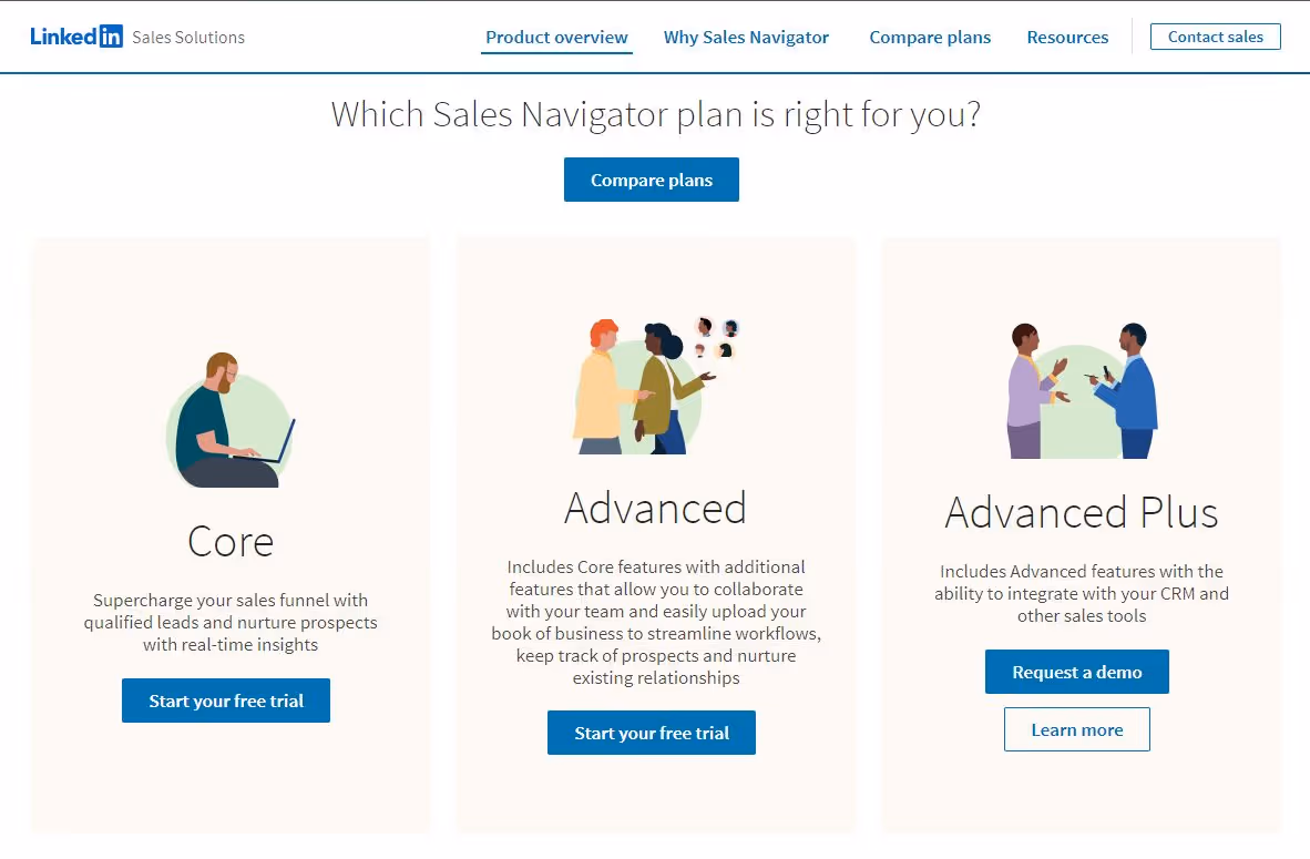 LinkedIn sales navigator