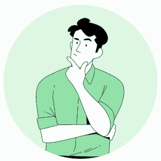 man thinking