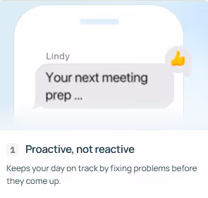 Lindy AI assistant helps with meeting preparation