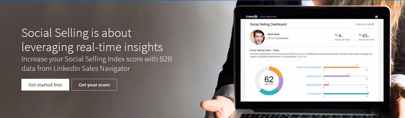 What is Social selling