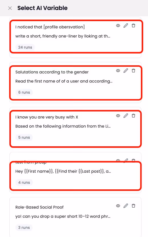 AI Variable