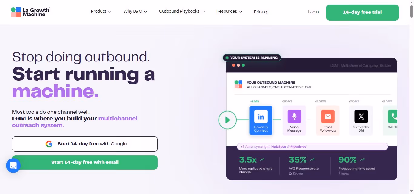 LaGrowthMachine homepage image