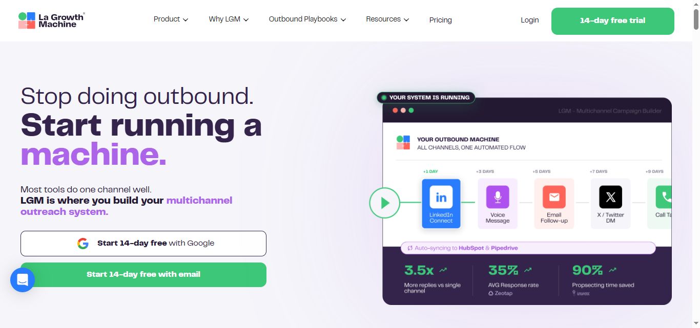 LaGrowthMachine homepage image
