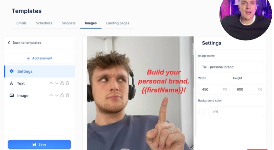 Image for building personal brand.