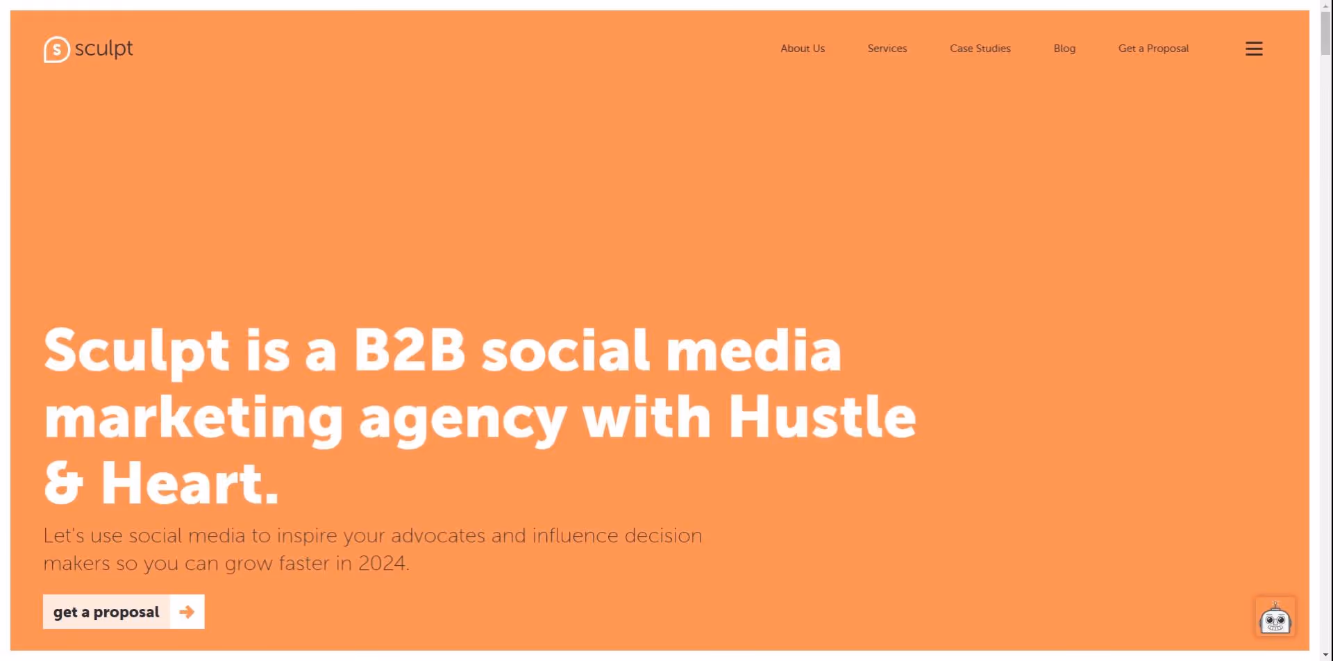 Sculpt homepage