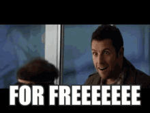 Adam Schindler saying “For free”