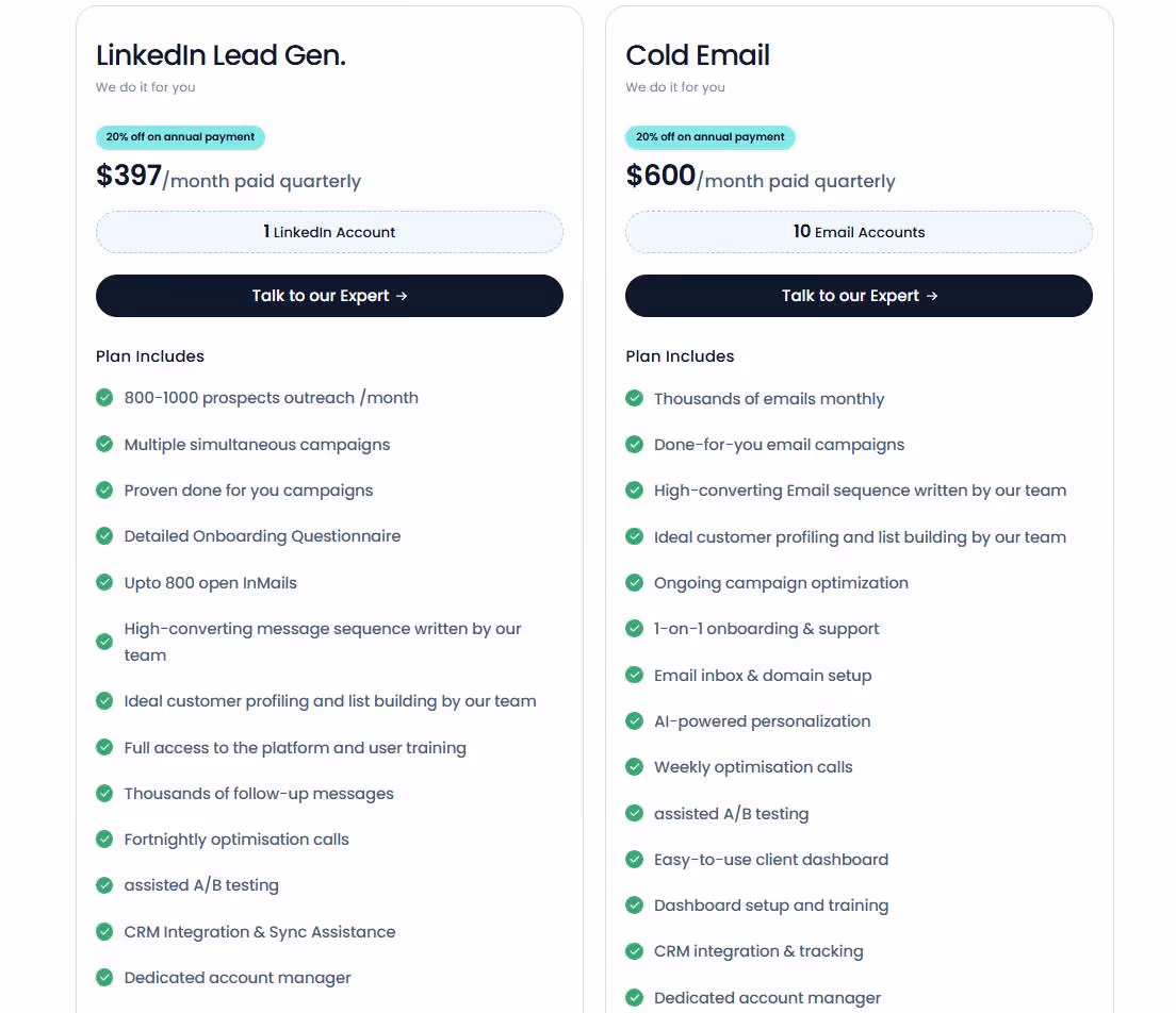 SalesRobot Services