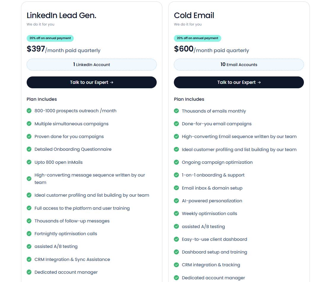 SalesRobot Services