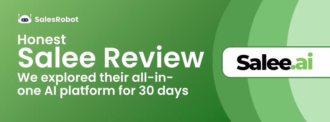 Honest Salee Review: We explored their all-in-one AI platform for 30 days