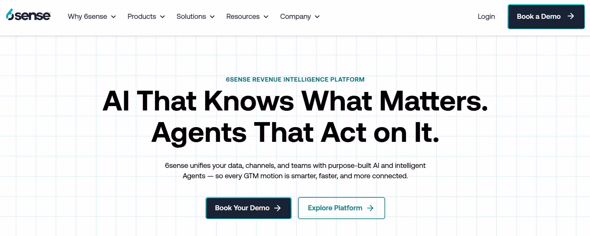 6sense homepage