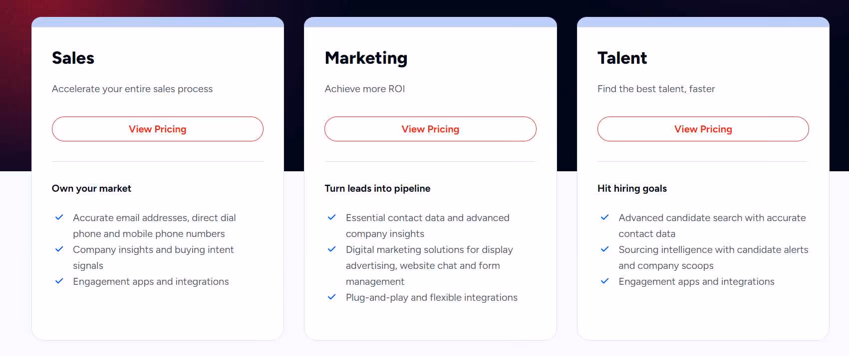 zoominfo pricing