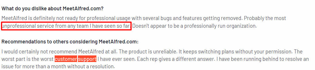 customer review