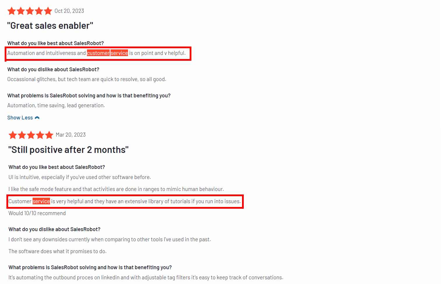 Customer review of Meet Alfred