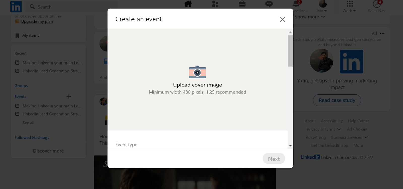 LinkedIn Events