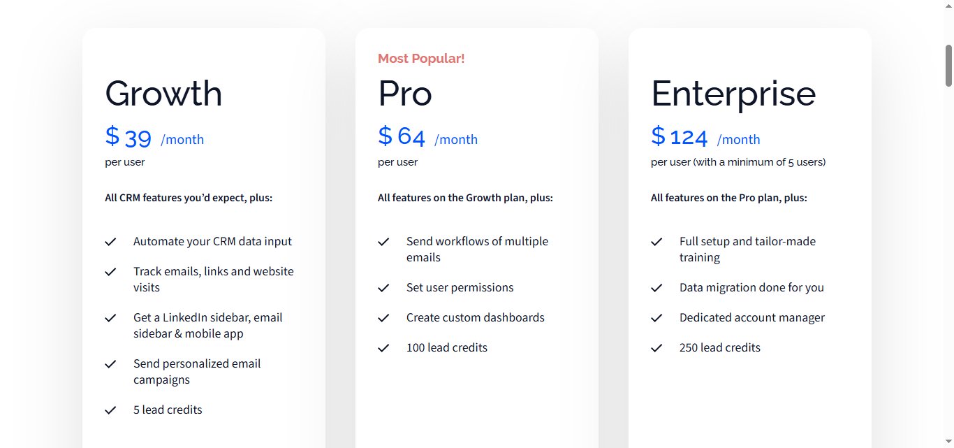 Salesflare pricing