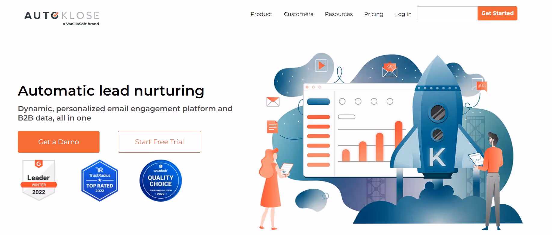 Autoklose homepage