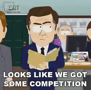 Looks like we got competition gif