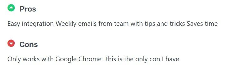 Negative user review of Waalaxy saying that it can only run with Goggle Chrome