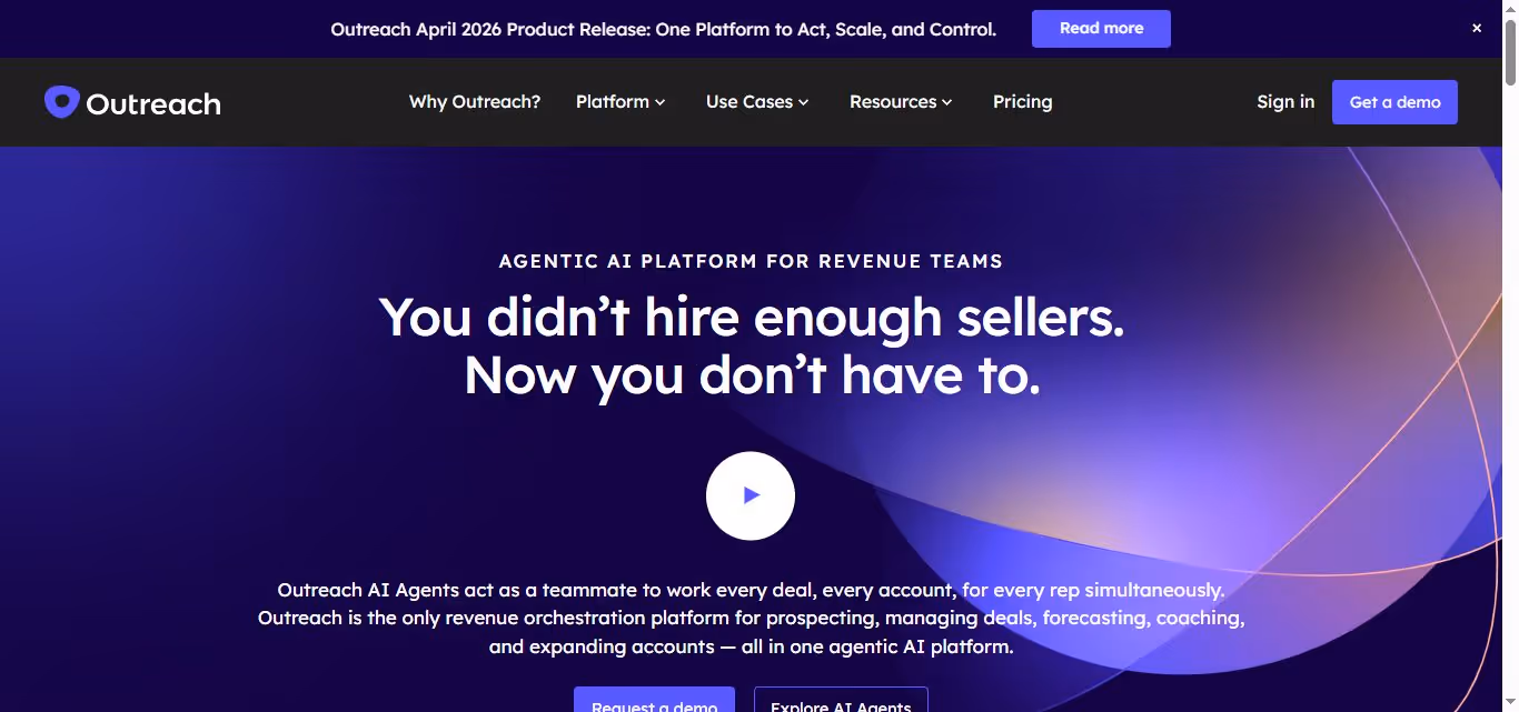 outreach homepage