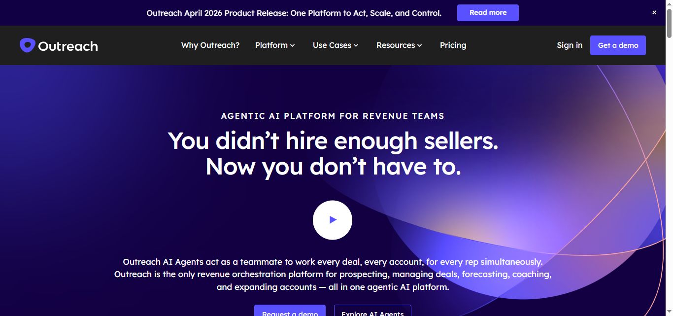outreach homepage