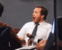 Chris pratt going whoa