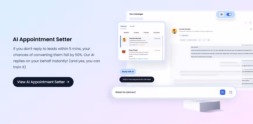 AI Appointment Setter feature