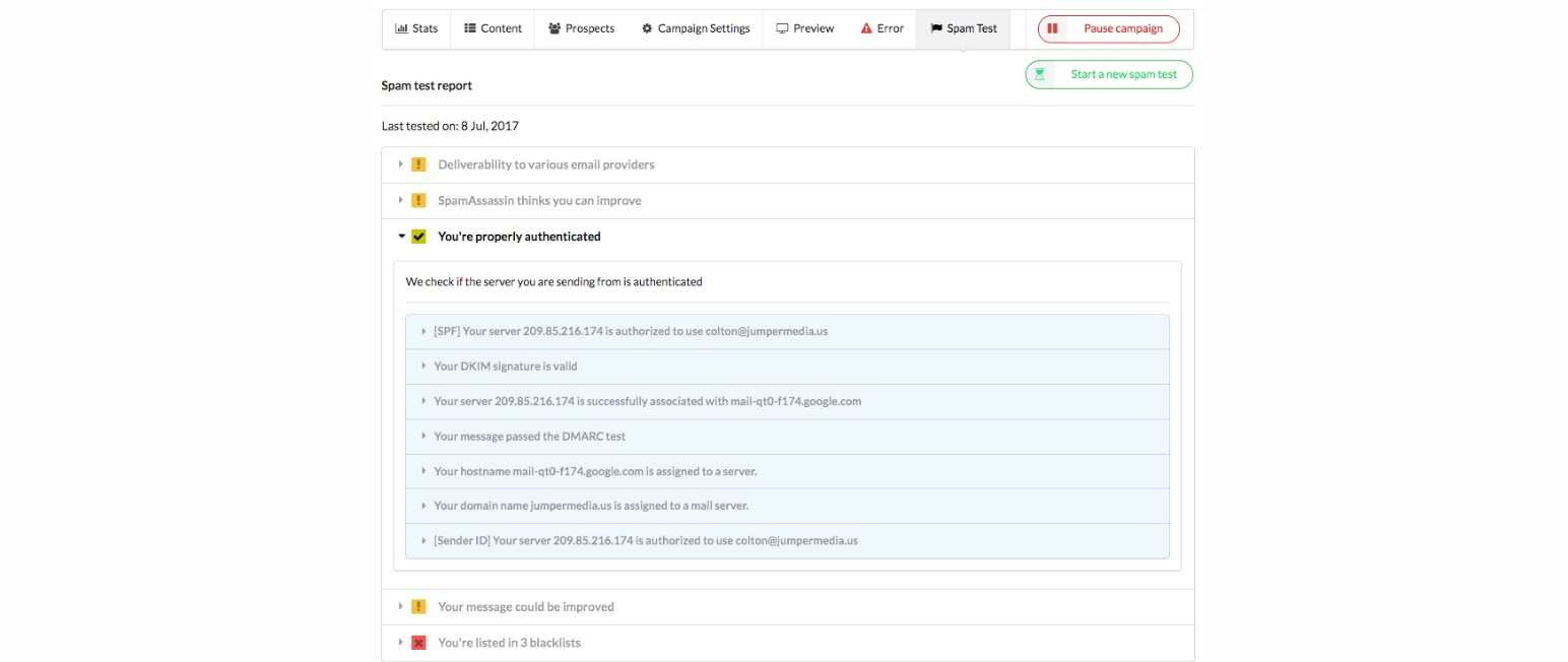 Smartreach security features