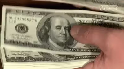 gif of counting money