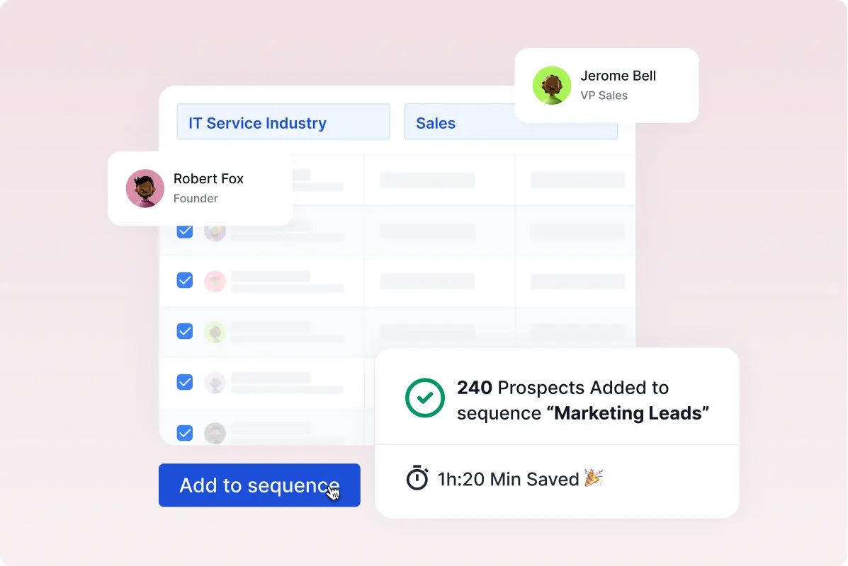 Campaign sequencing in Saleshandy