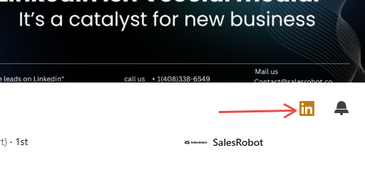 LinkedIn premium profile.