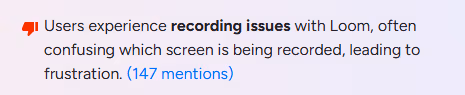 Recording issues in Loom