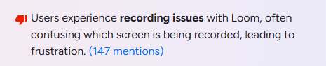 Recording issues in Loom