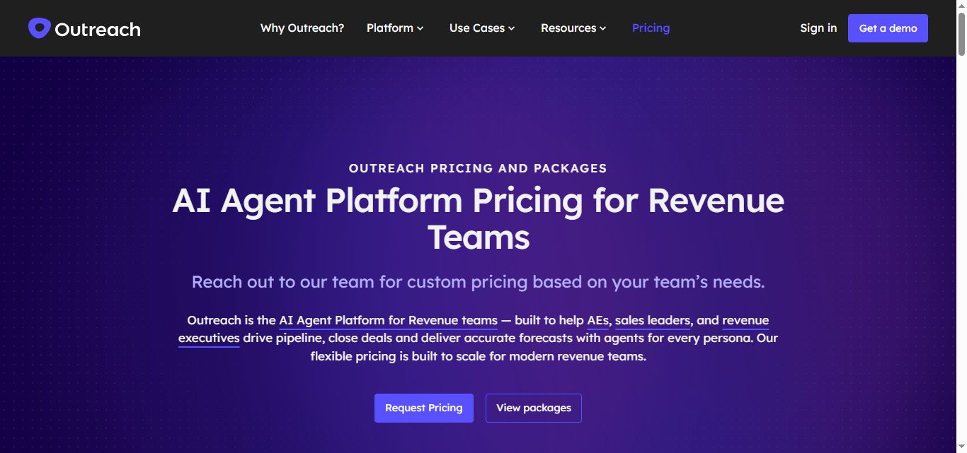 outreach pricing