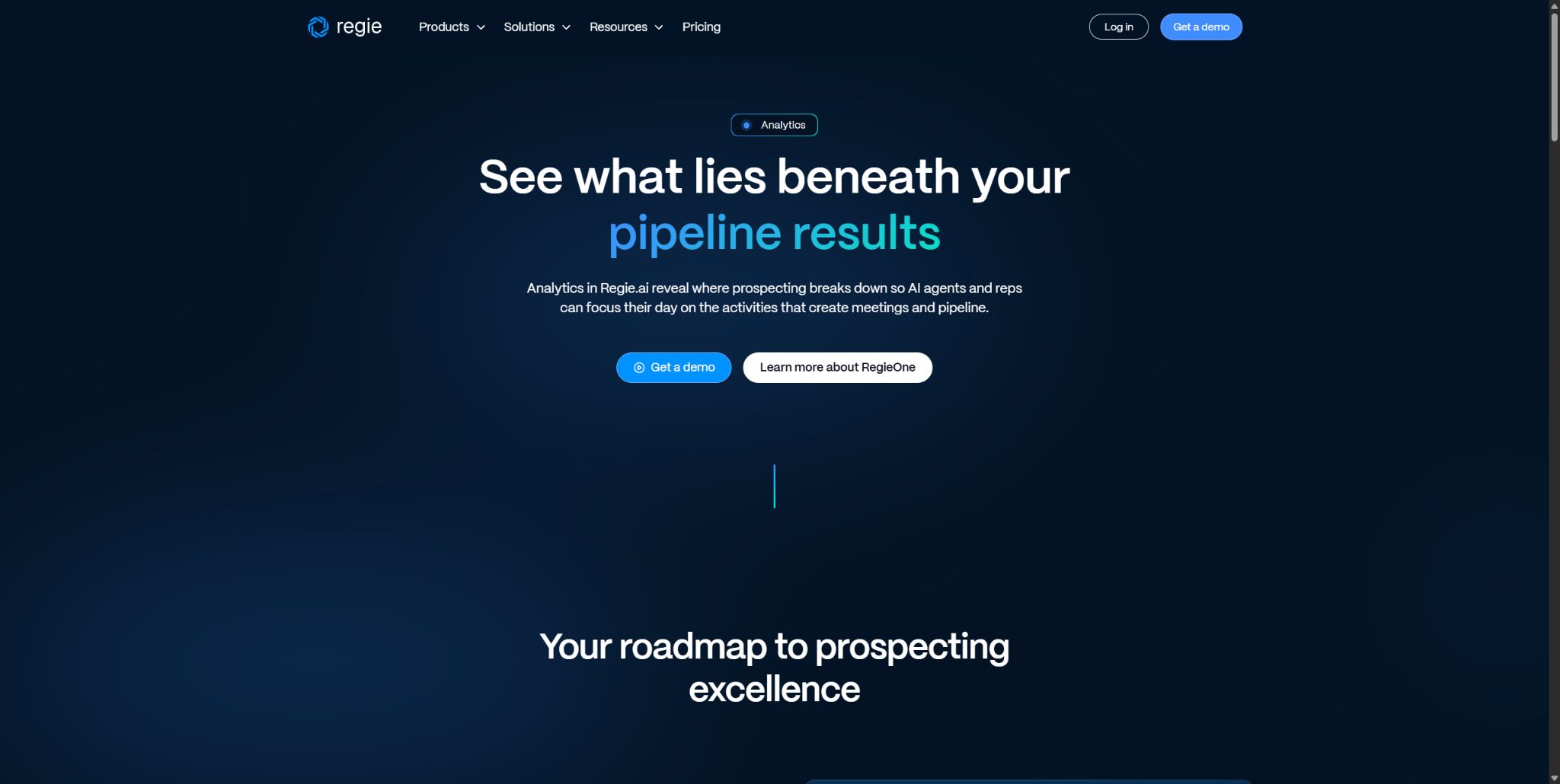 See what lies beneath your pipeline results headline and description.