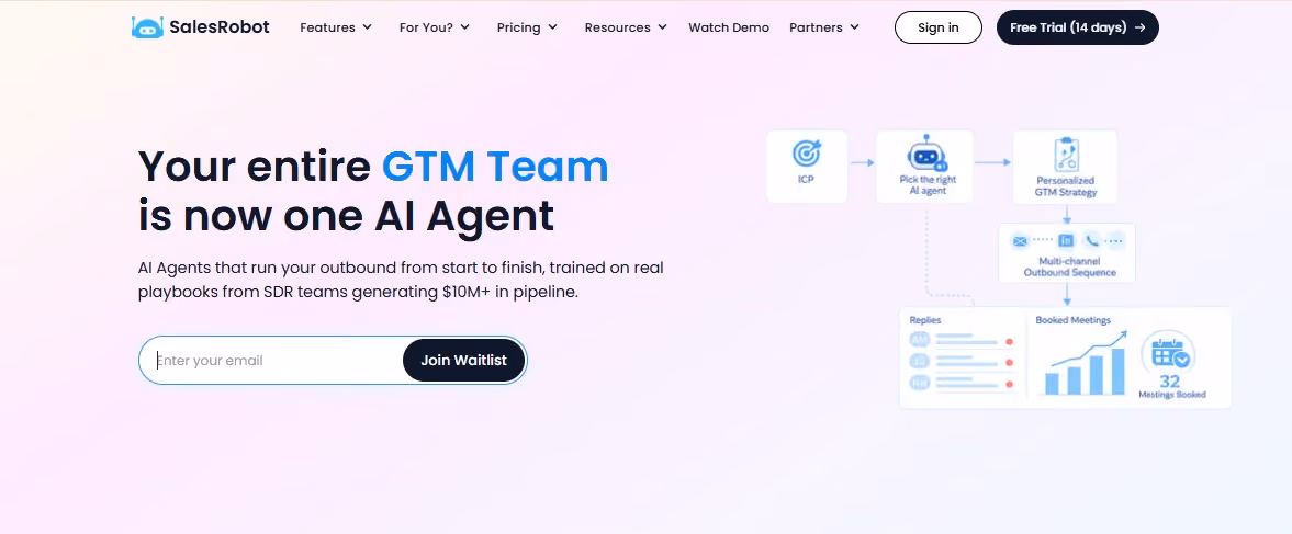 SalesRobot agentic mode