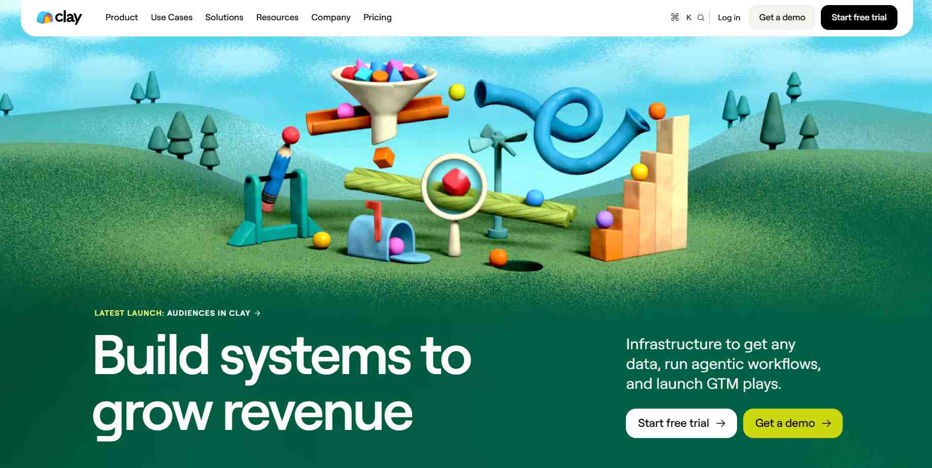 Clay's platform to build systems and grow revenue.