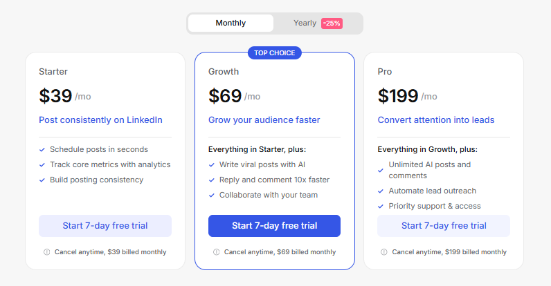 taplio pricing